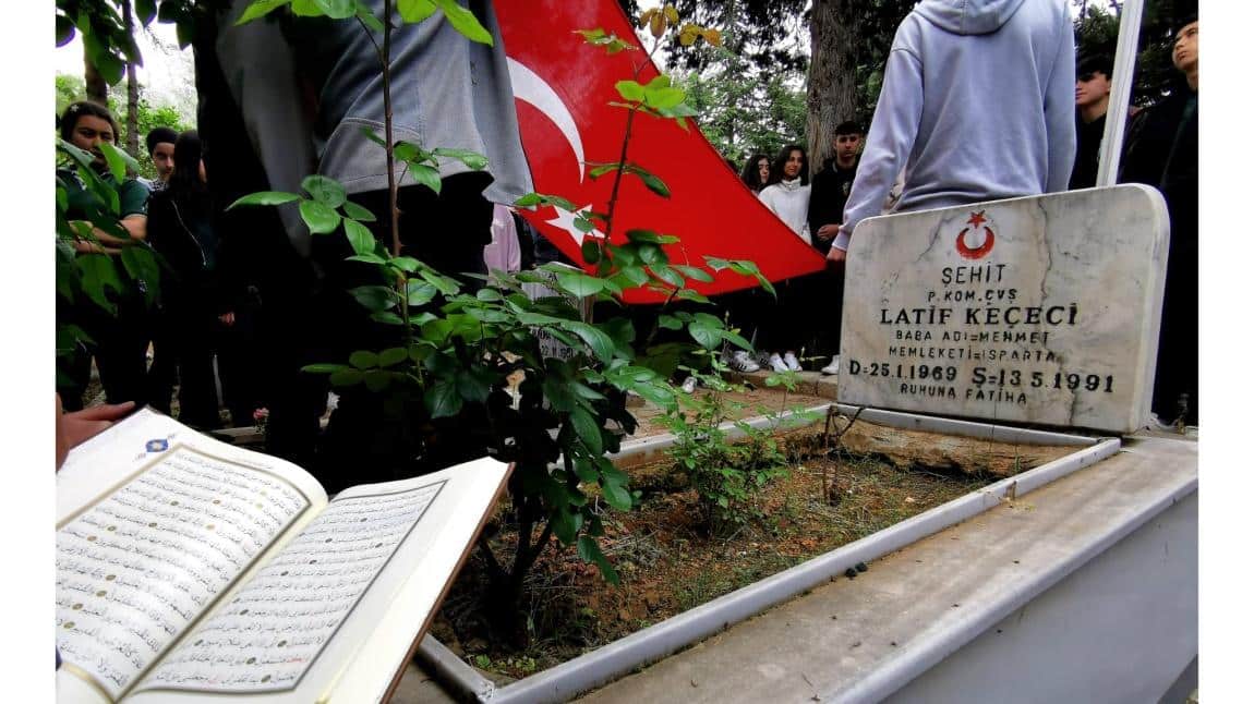 Şehit Latif KEÇECİ  Şehadetinin 33.Yılında mezarı başında anıldı